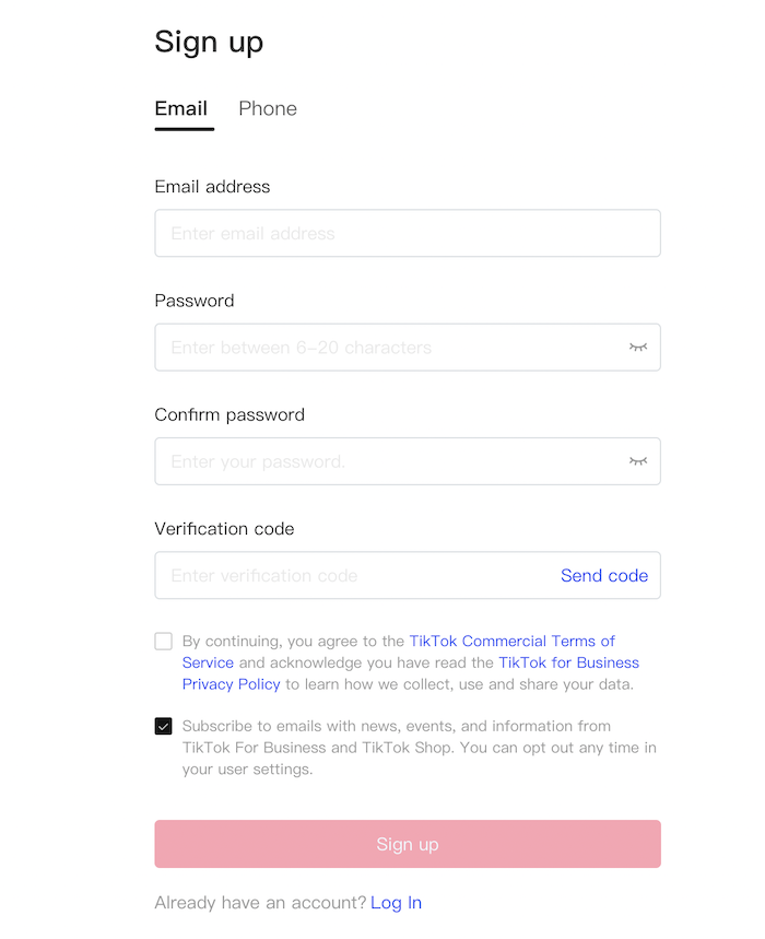 How to create a business account on TikTok
