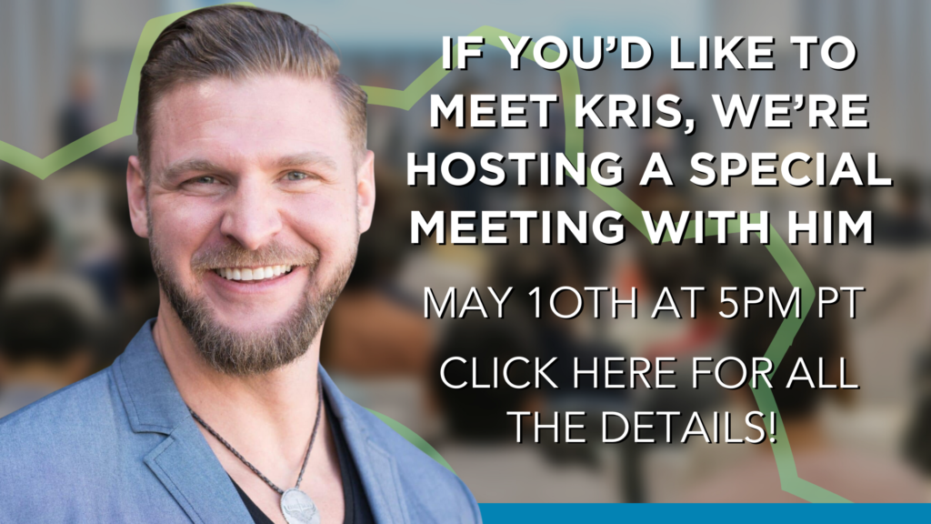 May 10th at 5PM Meet Kris Krohn