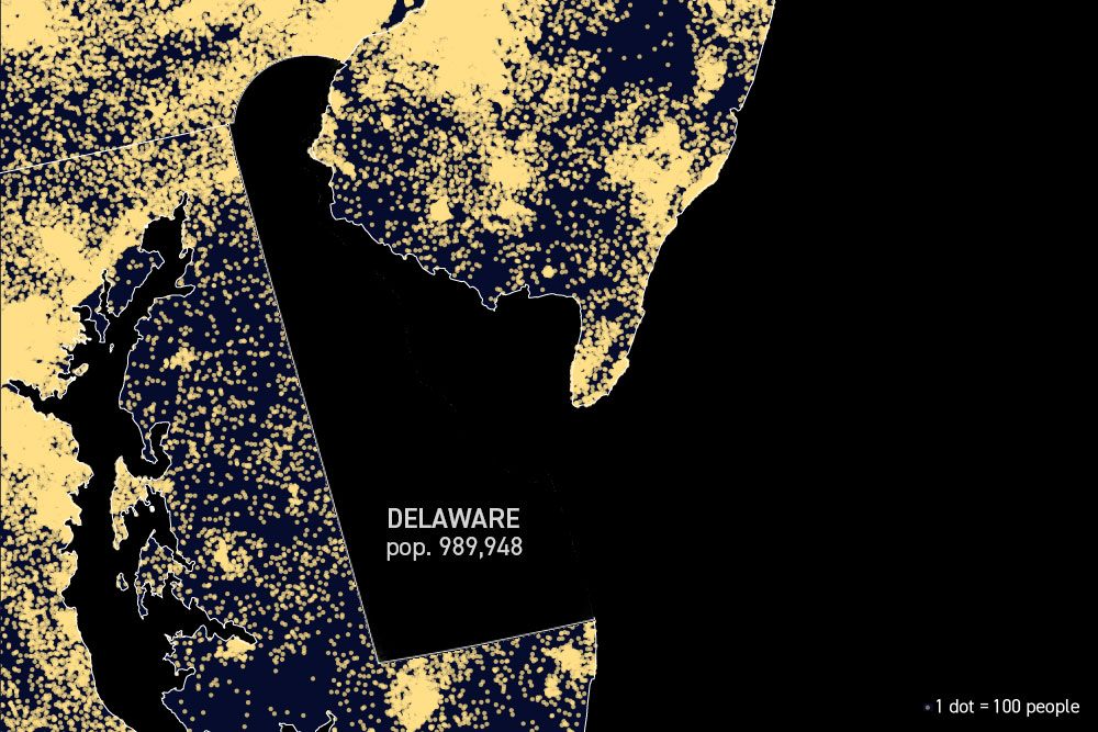 What if Delaware disappeared? 1 million Covid-19 deaths explained in 4 charts.