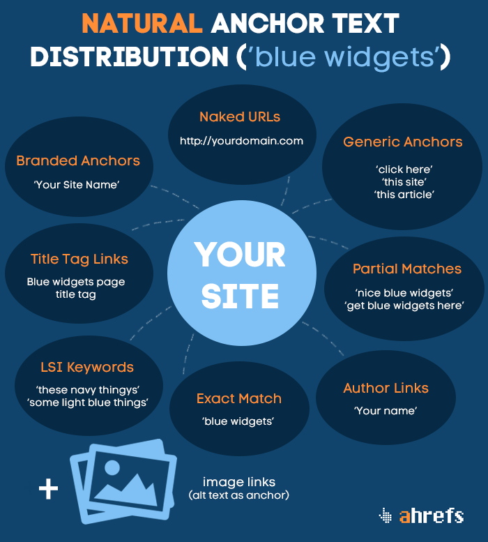 anchor text distribution infographic anchor text SEO 