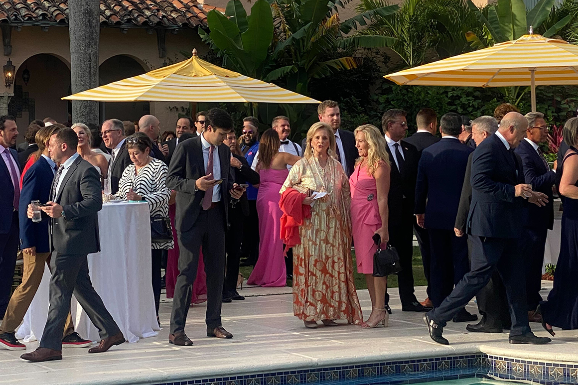 What’s the hottest spot to debut your 2020 election conspiracy film? Mar-a-Lago, of course.