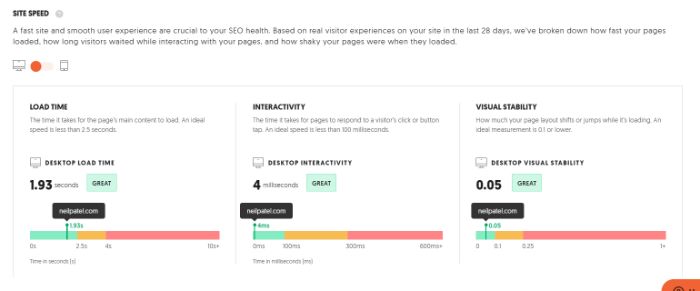 How the Best Agencies Use Ubersuggest to Deliver Better SEO Reports to Their Clients - Check Site Speed