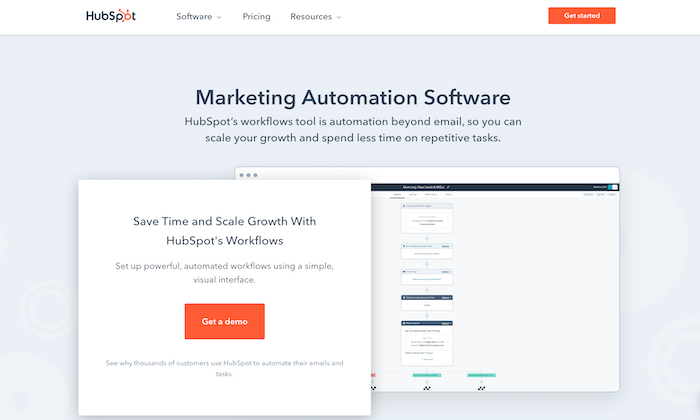 Hubspot marketing automation software for Best Marketing Automation Software