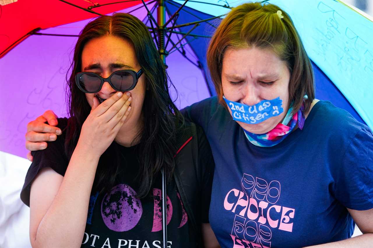 In Photos: Reactions to the overturn of Roe v. Wade