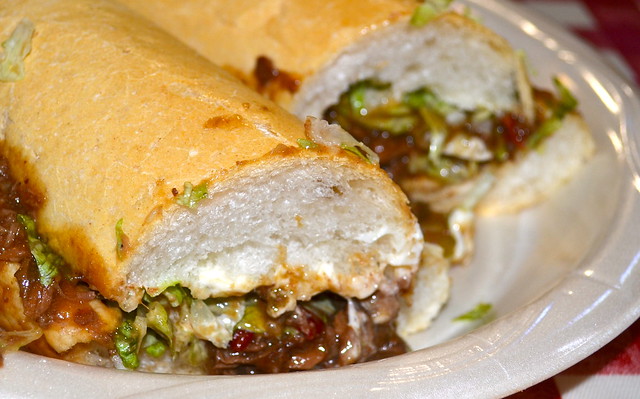 po boys - roast beef