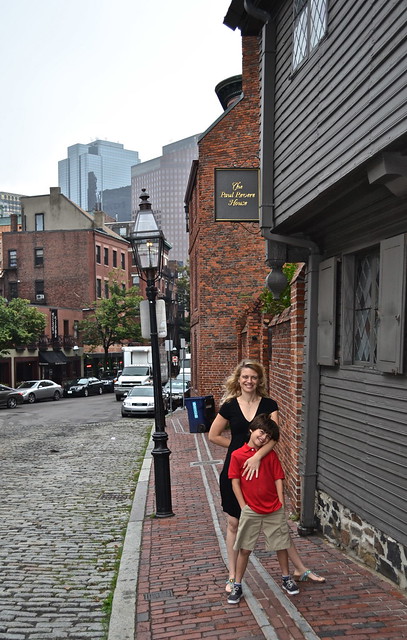 Brick Lined Freedom Trail in boston