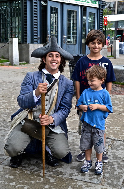 freedom trail with kids