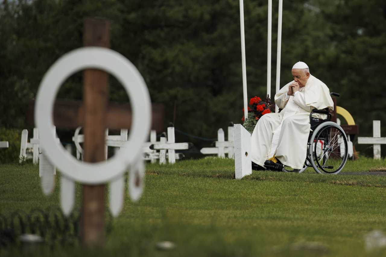 Pope’s 6-day Canada pilgrimage leaves ‘deep hole’