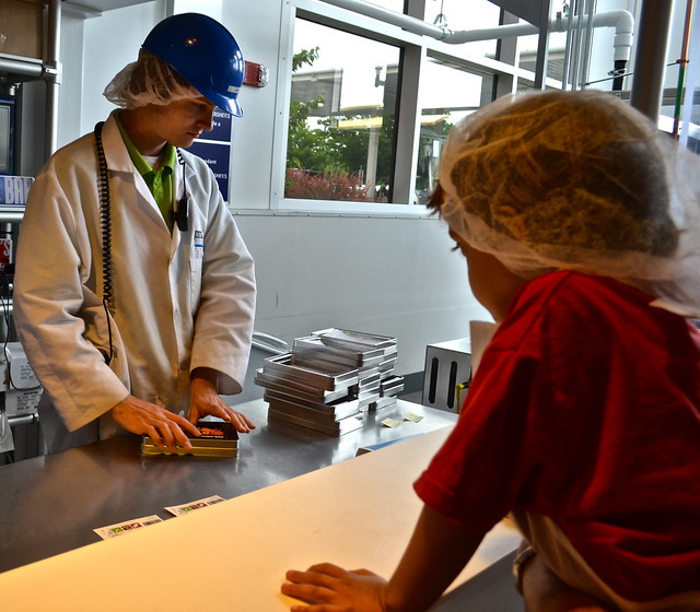 packaging at hershey chocolate world tours 