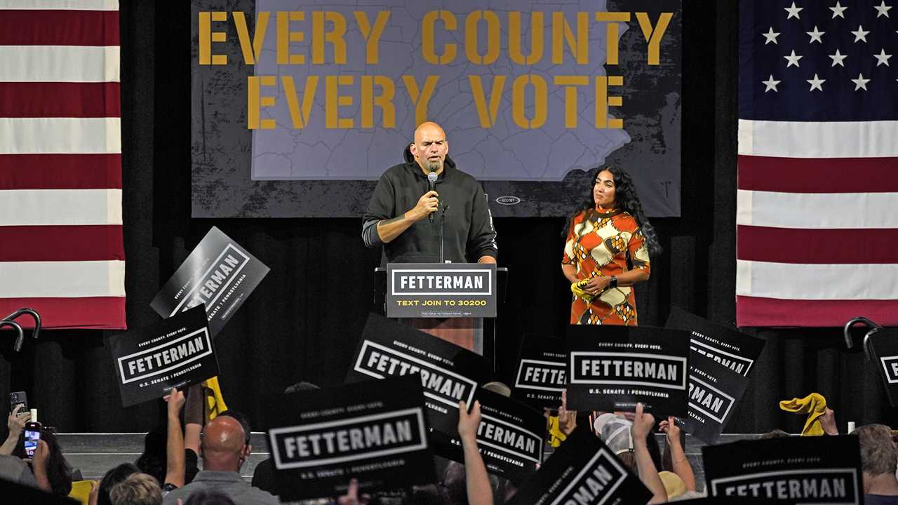 Fetterman makes closely watched return to Pennsylvania campaign trail