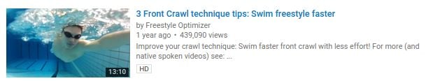 An example of how the title of YouTube videos can affect view count.