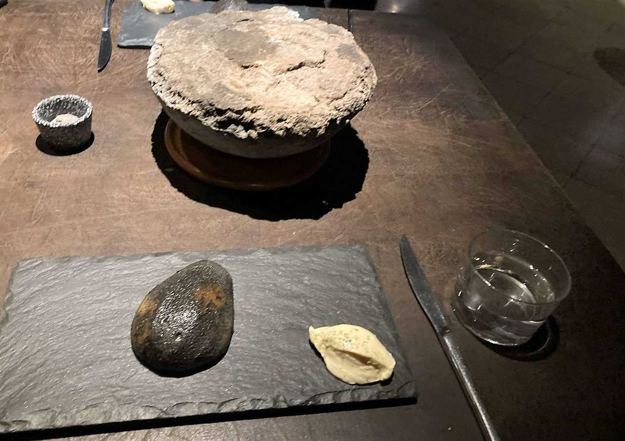 mayan food on a table at flor de lis guatemala city