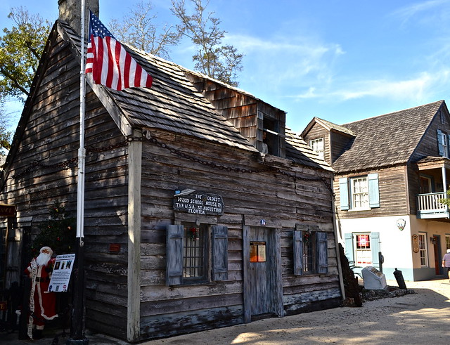 Oldest Schoolhouse in the United States is at st augustine florida