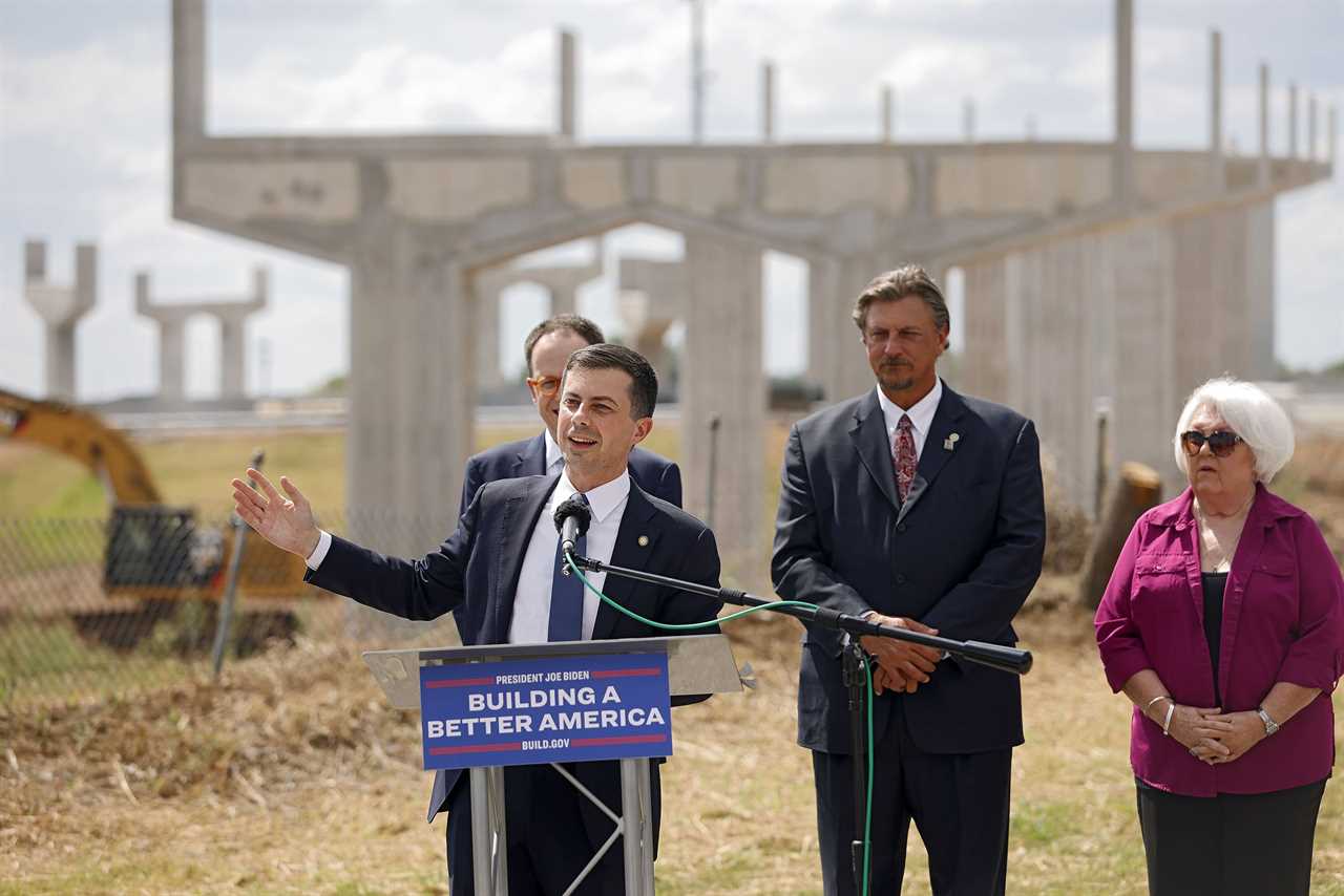 Pete Buttigieg has a bridge to sell you. Just don’t ask if it’s linked to a campaign.