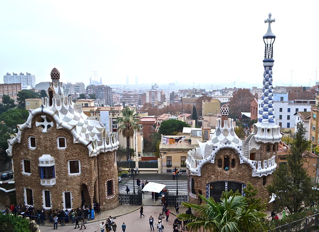 Parque gaudi, Barcelona Spain