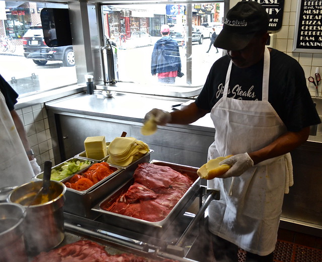 philly cheesesteak south street philadelphia