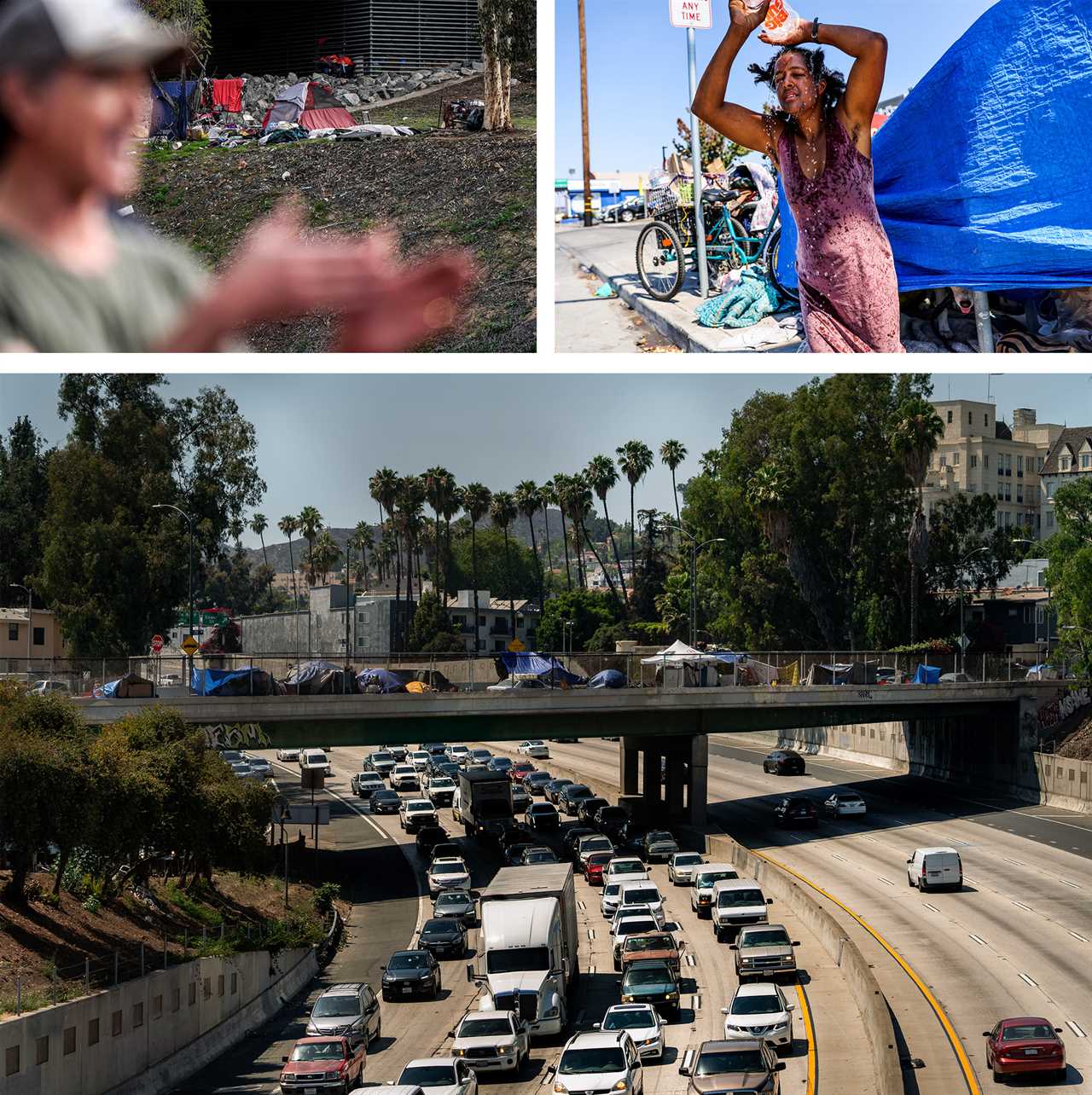 As public anger grows, California authorities are more inclined to expel homeless people.