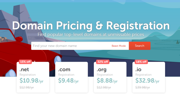 Namecheap TLD pricing for Best Domain Registrars