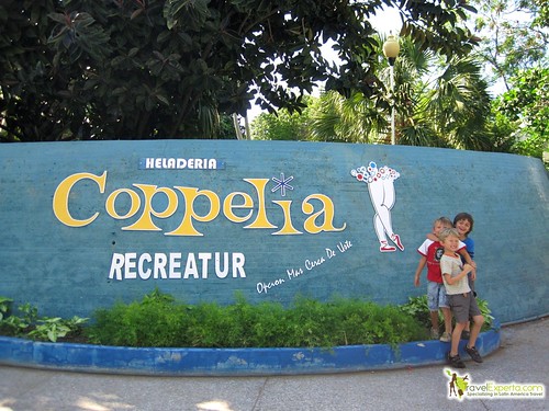 coppelia icecream store in cuba