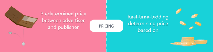 The factors that impact pricing in programmatic advertising. 