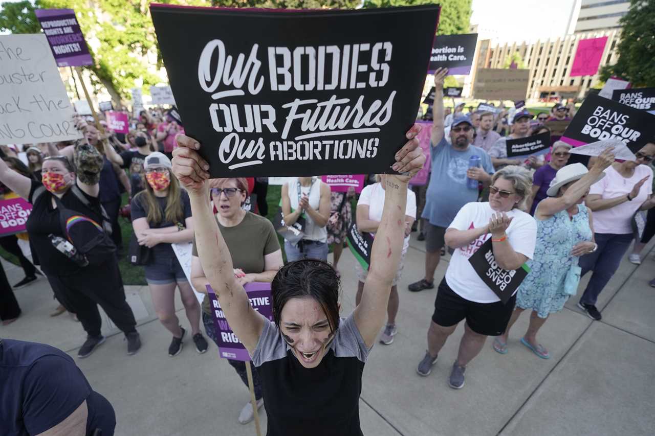 Dems use abortion to sell GOP-leaning women
