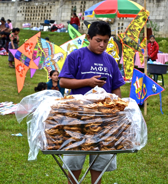 Corbata street food seller