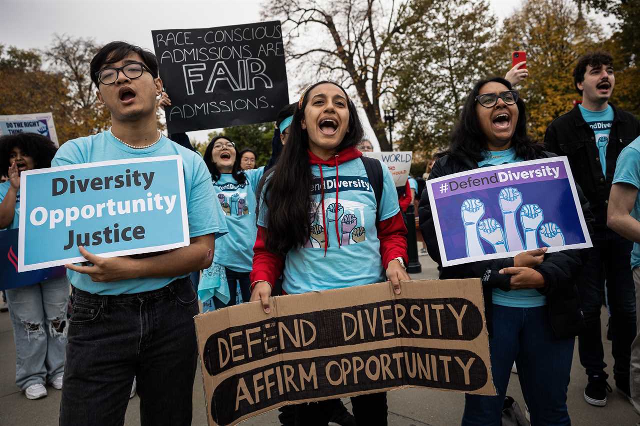 Justices appear poised to curtail affirmative action in college admissions