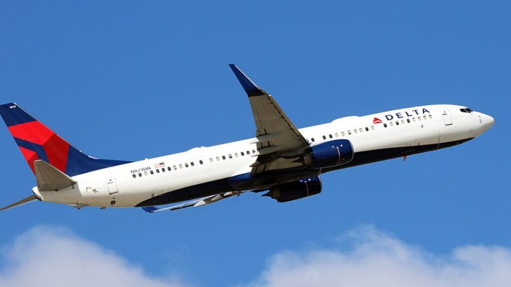 Delta Airlines airplane