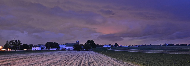 Amish Country sunset Lancaster County PA