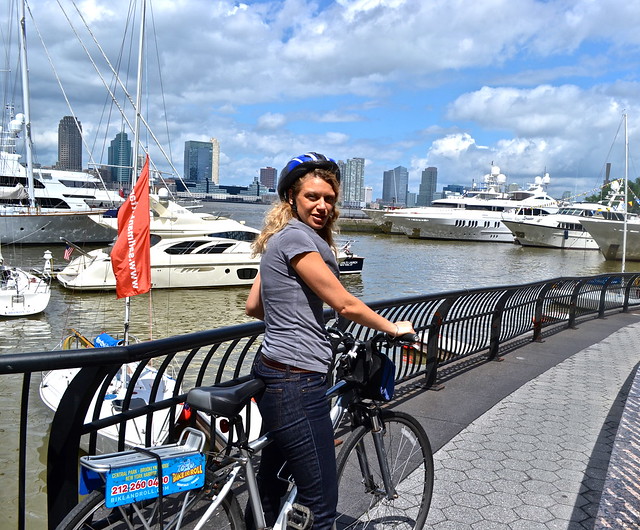 Marina at Battery Park City downtown nyc