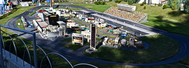 Daytona 500 at miniland legoland