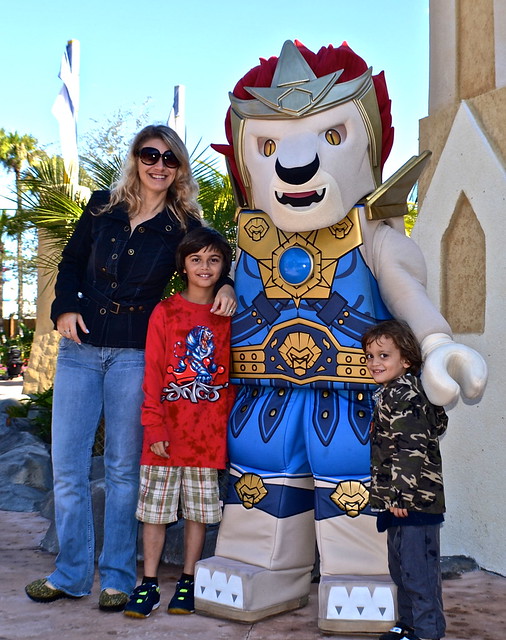 Legoland, Florida - Chima Character greeting