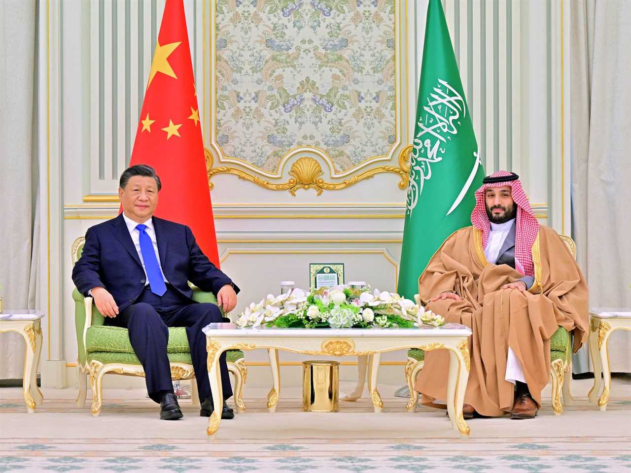 SAUDI ARABIA-RIYADH-XI JINPING-SAUDI CROWN PRINCE-TALKS