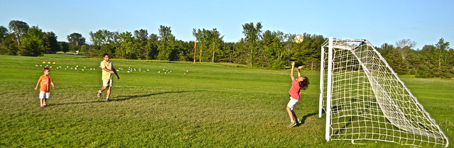 soccer field Basin Harbor Club resort