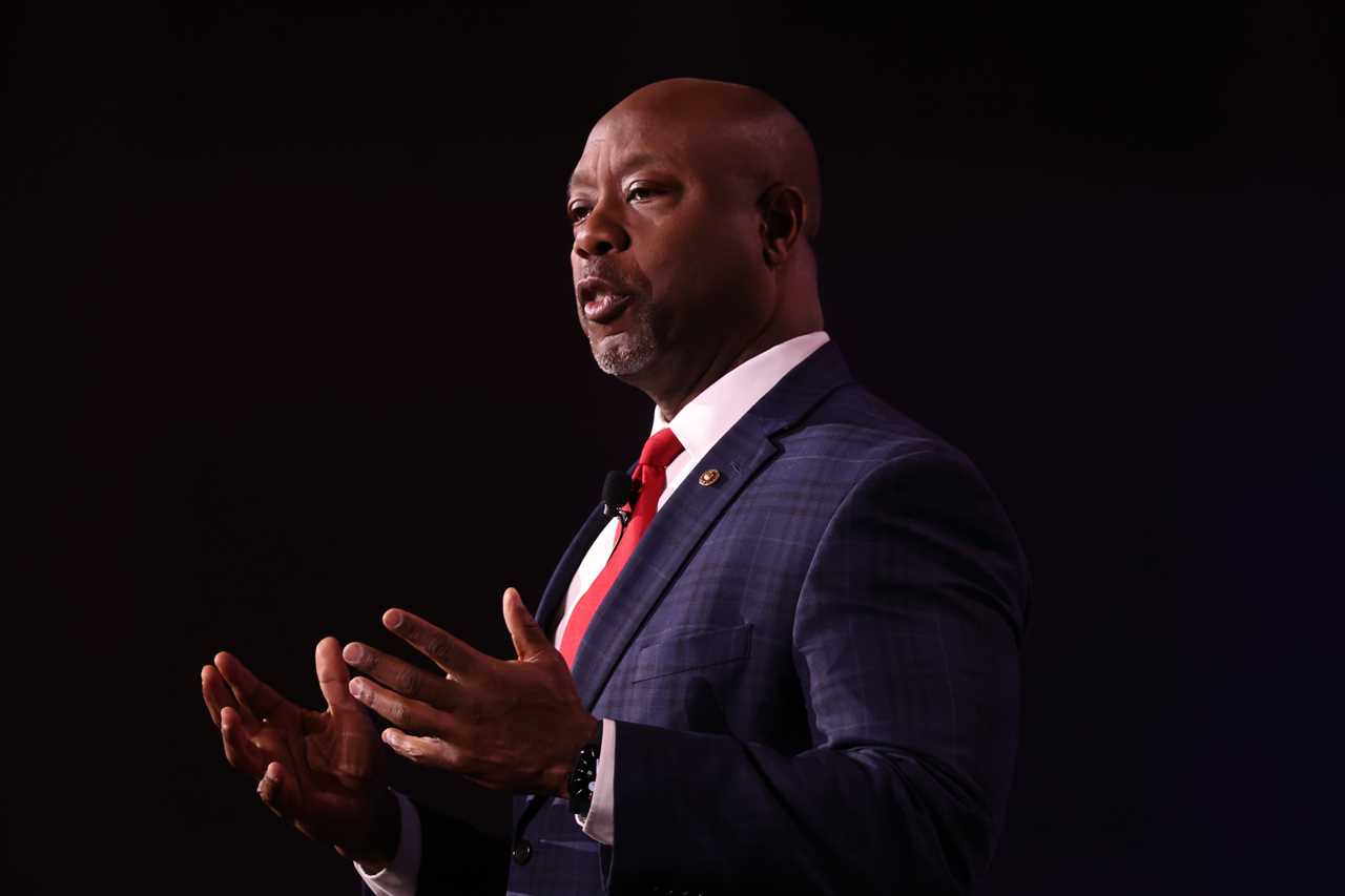 Trump who? GOP senators love the possibility of Tim Scott running for president.