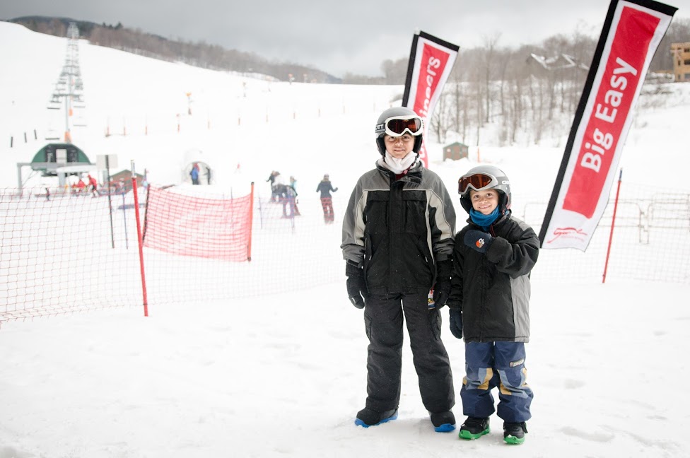 snowboarding in vermont - stowe mountain resort