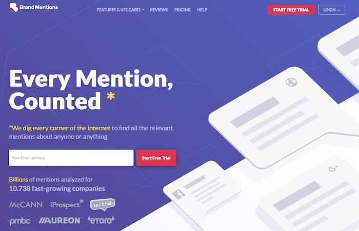 BrandMentions market research tool