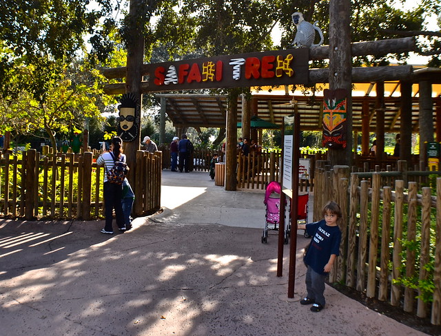 Legoland, Florida - safari trek ride