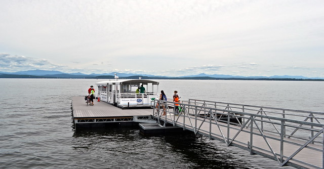 biking tour - burlington vermont - bike ferry