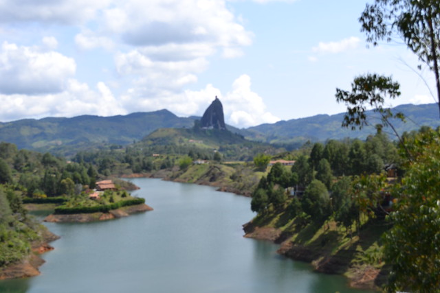 view of piedra del peñol, colombia