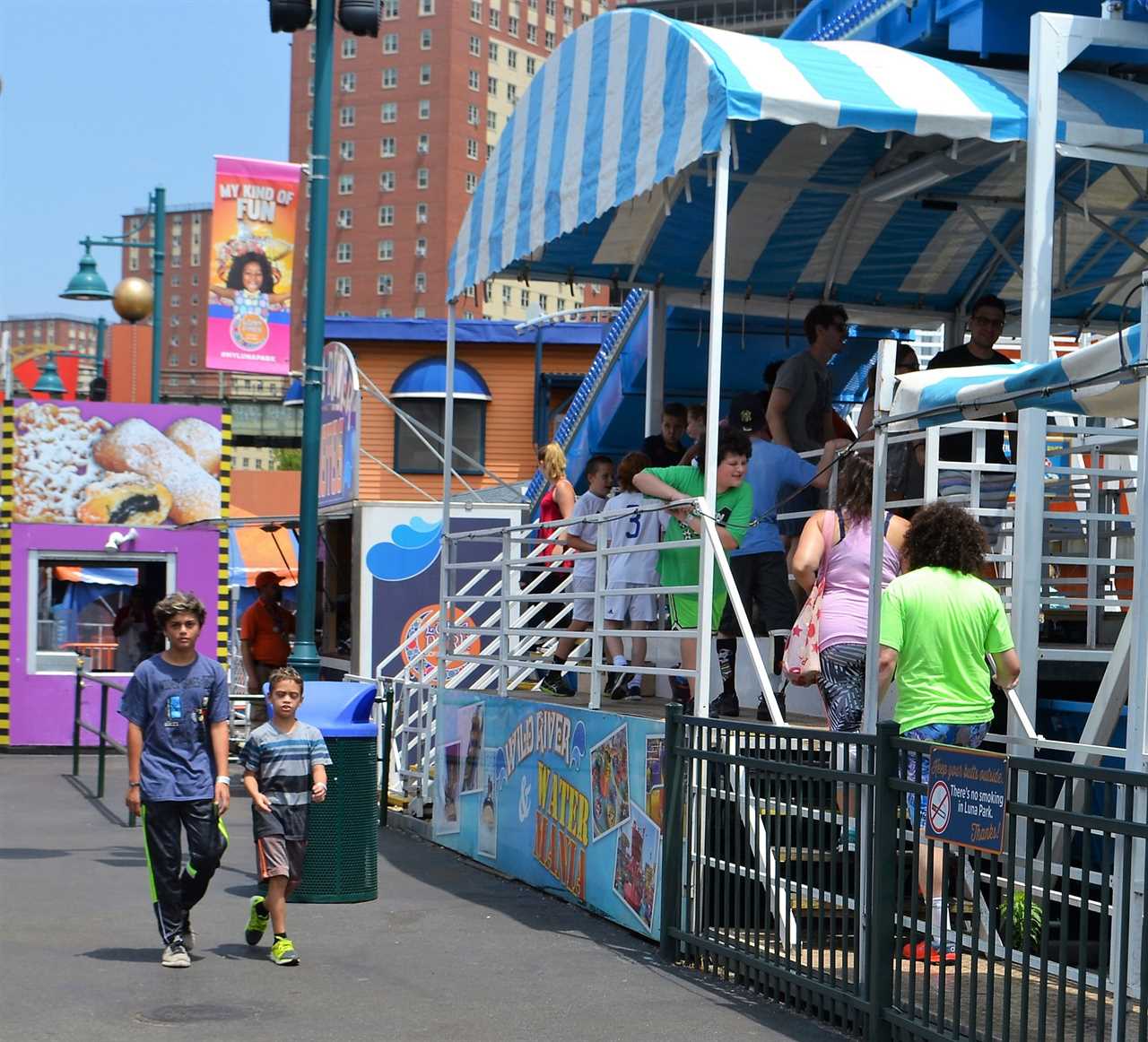 luna park kiddie rides in coney island