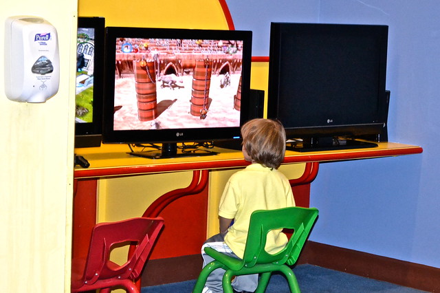 game room at The Breakers Hotel, Palm Beach, Florida