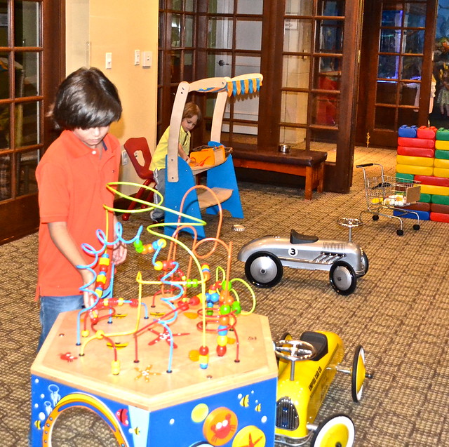  play time before eating at The Breakers Hotel, Palm Beach, Florida 