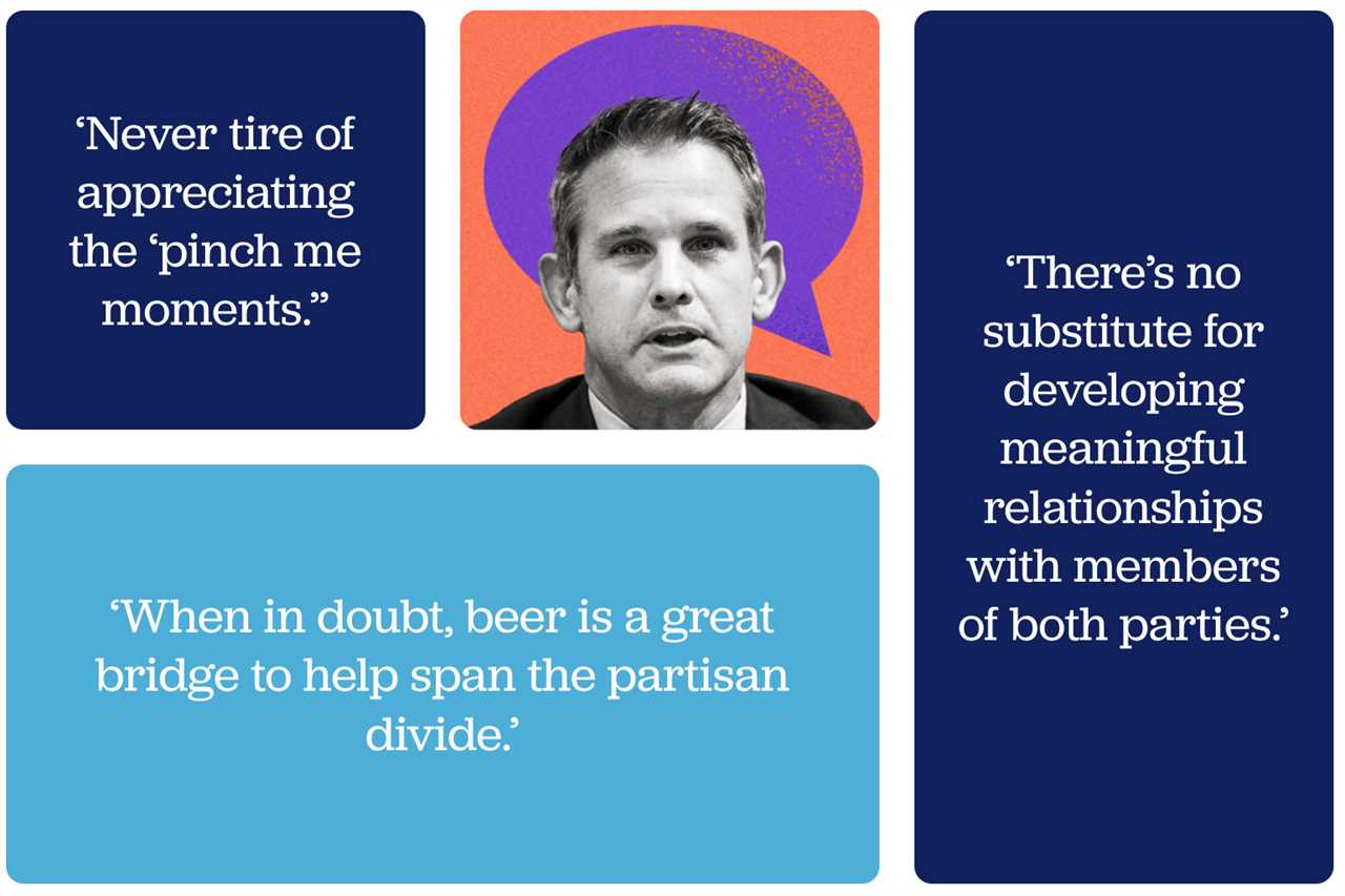 Enjoy a beer, but don't stay too long. More advice for the new Congress Class