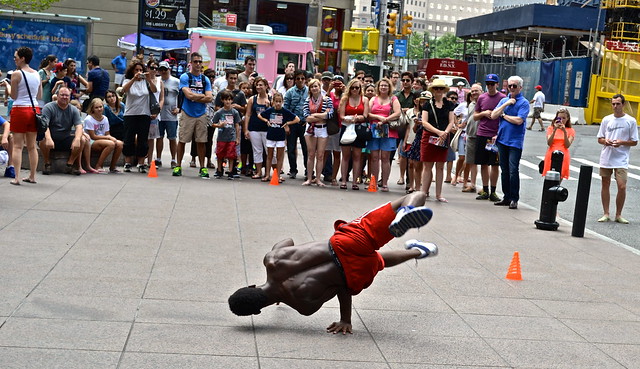 Street Performers at Downtown NYC
