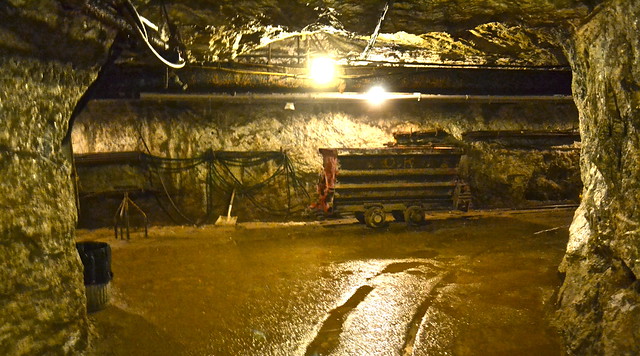 mining tunnels and carts
