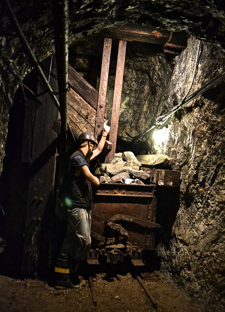 miner at sterling hill museum, nj