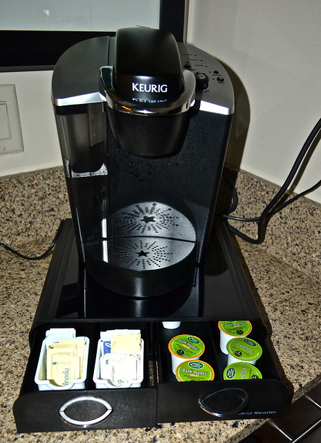 coffee maker at a villa at grand cypress resort in orlando florida