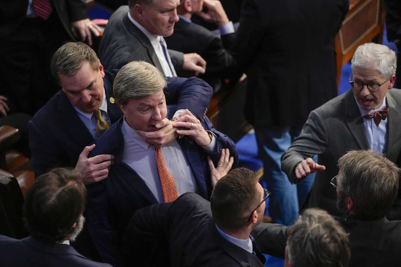 Two legislators nearly came to blows -- and other wild moments from McCarthy's last speaker votes