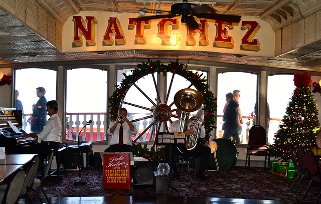 jazz band at steamboat natchez